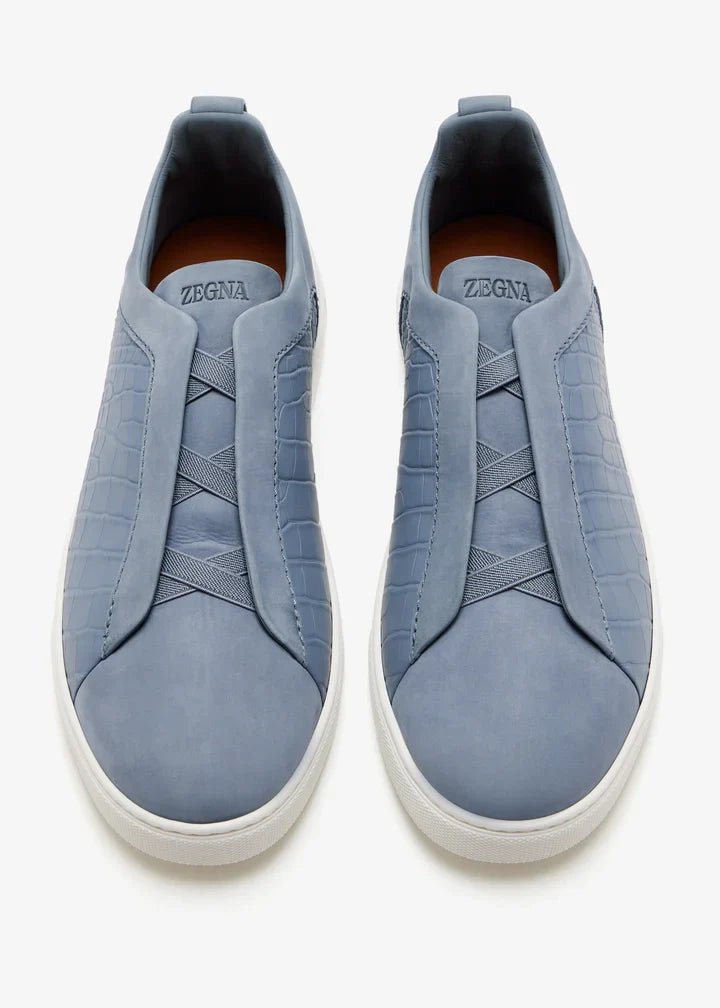 Croc Leather Triple Stitch SecondSkin