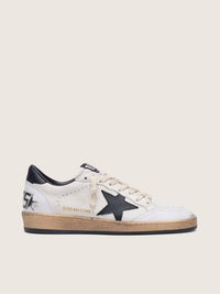 Nappa with black star and black heel tab