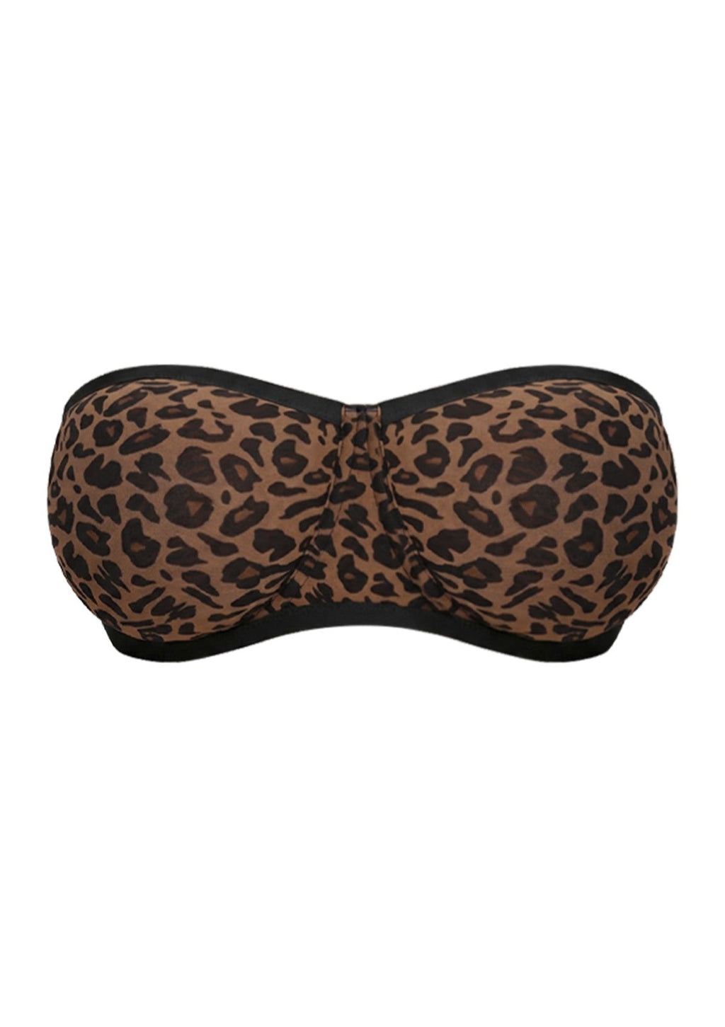 Bella Sheer Mesh Unlined Underwire Strapless Balconette Bra