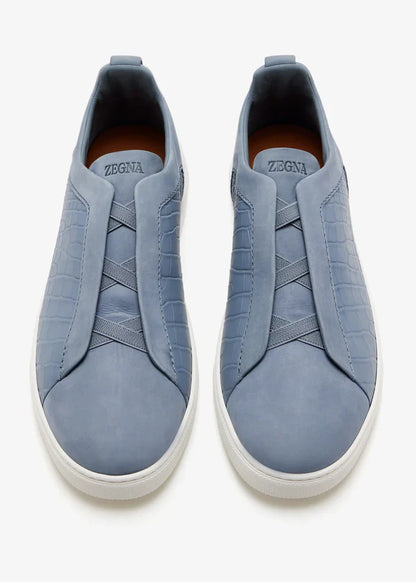 Croc Leather Triple Stitch SecondSkin