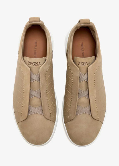 Croc Leather Triple Stitch SecondSkin