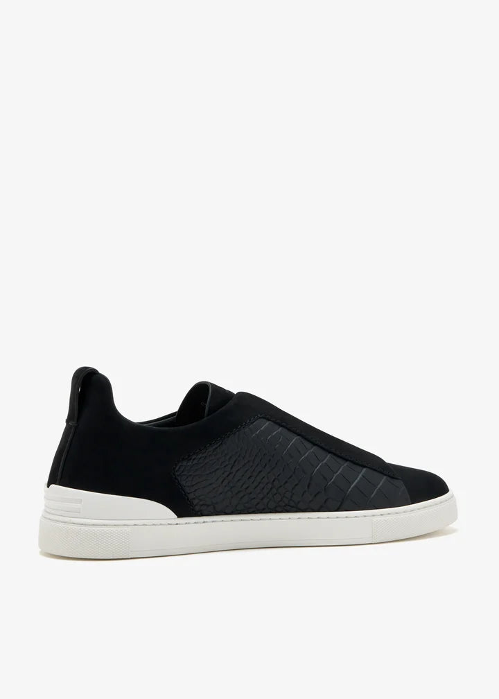 Croc Leather Triple Stitch SecondSkin