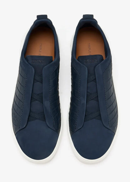 Croc Leather Triple Stitch SecondSkin